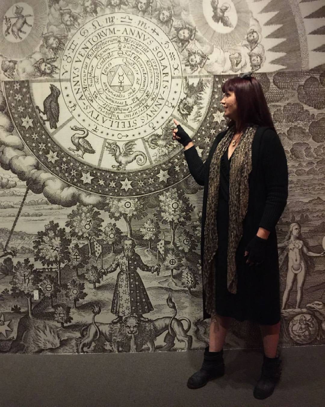 Alchemical mural