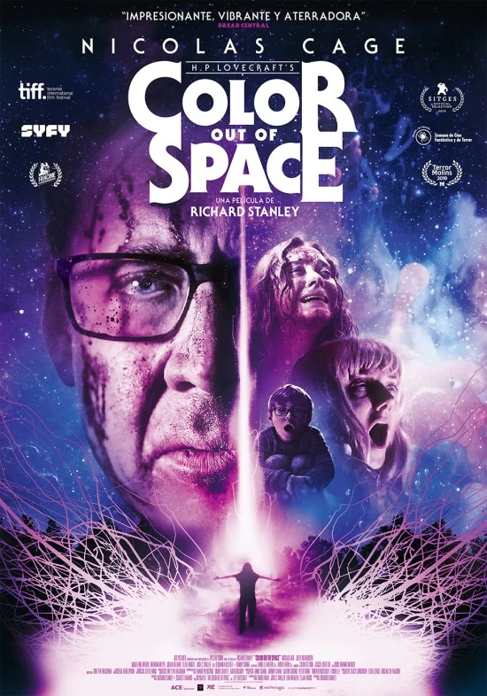 Poster for Color Out of Space.
