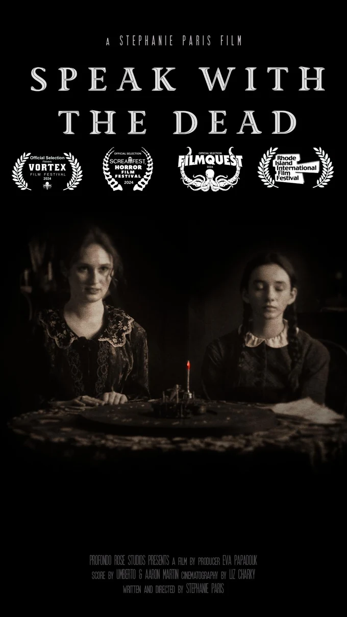 Poster for Speak With the Dead.